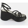 Image de Sandales compensées femme Buffalo Joy Mss Sandal - Vegan Noir 40 1602205