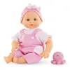 Image de Mon premier bébé bain Corolle - Océane salopette rose coquillage