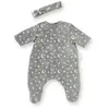 Image de Vêtement pour poupon 30 cm : Pyjama brille dans la nuit & bandeau Corolle-9000111020