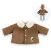 Image de Veste velours Petit explorateur pour poupon 30cm