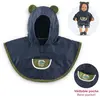 Image de Poncho de pluie Petit Explorateur pour poupon 30cm