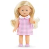 Image de Poupée Mini Corolline Rosy robe Vichy
