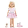 Image de Poupée mannequin Mes Corolle Girls : Coffret Valentine Ballerine Corolle-9000600010