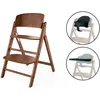 Image de Chaise haute évolutive Click & Fold 3 in 1 All Natural Dark