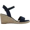 Image de Sandales compensées femme Tamaris 1-28300-42 Bleu 37 1-28300-42-805