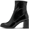 Image de Bottines brillant femme Tamaris Essentials Blockabsatz Noir 41 1-25357-41-018