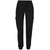 Image de Pantalon cargo taille haute femme Urban Classics Noir XL TB3626-00007