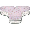 Image de Lot de 2 bavoirs manches longues Happy Rascals Coeur lavande