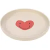 Image de Assiette Happy Rascals Coeur lavande