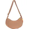 Image de Sac banane à langer Stretch Up et organiseur poussette amande