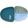 Image de Assiette à compartiments en silicone Tiny Team Chien