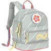 Image de Mini Sac à dos bébé Happy Trails Fleur (24,5x27 cm)