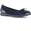 Image de Ballerines marine en cuir femme Gabor Noir 39 04.100.37