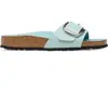 Image de Sandales femme Birkenstock Madrid Big Buckle Natural Leather Patent Vert 40 Étroit 1026527