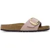 Image de Sandales femme Birkenstock Madrid Nubuck Rose 37 Étroit 1027056