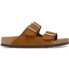 Image de Sandales Birkenstock Arizona Suede Leather Marron 42 1027082