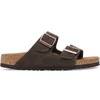 Image de Sandales Birkenstock Arizona Suede Leather Marron 40 Étroit 1027083