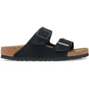 Image de Sandales Birkenstock Arizona Suede Leather Noir 43 1027152