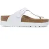 Image de Tongs femme Papillio Gizeh PAP Flex Platform Birko-Flor Blanc 40 1027396