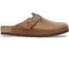 Image de Sabots cuir naturel huilé Birkenstock Boston Marron 41 1028179