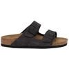 Image de Sandales Birkenstock Arizona Suede Leather Gris 41 1028603