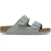 Image de Sandales Birkenstock Arizona Suede Leather Beige 39 Étroit 1029215