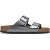 Image de Sandales femme Birkenstock Arizona Birko-Flor Gris 36 Étroit 1029224