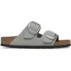 Image de Sandales en cuir à grosse boucle femme Birkenstock Arizona Gris 36 1029291