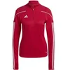Image de Sweatshirt femme adidas Tiro 23 League Rouge L HS3482
