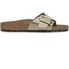 Image de Sandales femme Birkenstock Catalina Cushion Birko-Flor Blanc 39 Étroit 1029416
