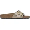 Image de Sandales femme Birkenstock Catalina Cushion Birko-Flor Blanc 41 Étroit 1029416