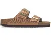 Image de Sandales femme Birkenstock Arizona BS Synthetik Marron 40 Étroit 1029509