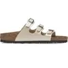 Image de Sandales femme Birkenstock Florida BS Birko-Flor Blanc 38 Étroit 1029818