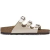 Image de Sandales femme Birkenstock Florida BS Birko-Flor Blanc 42 Étroit 1029818
