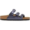 Image de Sandales femme Birkenstock Florida BS Birko-Flor Bleu 43 Étroit 1030316