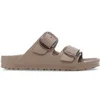 Image de Sandales à grosse boucle femme Birkenstock Arizona Eva Marron 39 Étroit 1030389