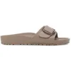 Image de Claquettes à grosse boucle femme Birkenstock Madrid Eva Marron 36 Étroit 1030479