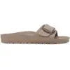 Image de Claquettes à grosse boucle femme Birkenstock Madrid Eva Marron 38 Étroit 1030479