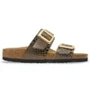 Image de Sandales à boucle coussinée synthétique femme Birkenstock Sydney Violet 41 Étroit 1030888