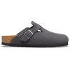 Image de BIRKENSTOCK Pantoletten BOSTON LEVE gris | 41