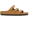 Image de Sandales femme Birkenstock Florida Nubuck Marron 41 Étroit 1031867