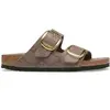 Image de Sandales synthétique femme Birkenstock Arizona Big Buckle Marron 38 Étroit 1032891
