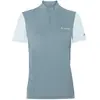 Image de Maillot 1/2 zip femme VAUDE Matera 47260-536 Bleu 38