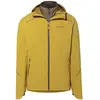 Image de Veste imperméable à capuche zippé VAUDE Yaras 41659-8344 Jaune 3XL