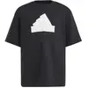Image de T-shirt enfant adidas Future Icons Logo Noir 7/8 ans IS4410