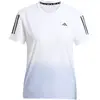 Image de T-shirt femme adidas Own the Run Climacool 3-Stripes JC9889 Blanc M