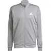 Image de Veste de survêtement maille chinée coupe standard adidas Noir M JI8846