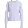 Image de T-shirt manches longues femme adidas Own the Run JM5762 Violet L