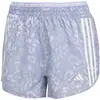Image de Short femme adidas Own the Run 3-Stripes JD7759 Bleu L 3"