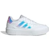 Image de Baskets femme adidas Courtblock Blanc 36 JI2205
